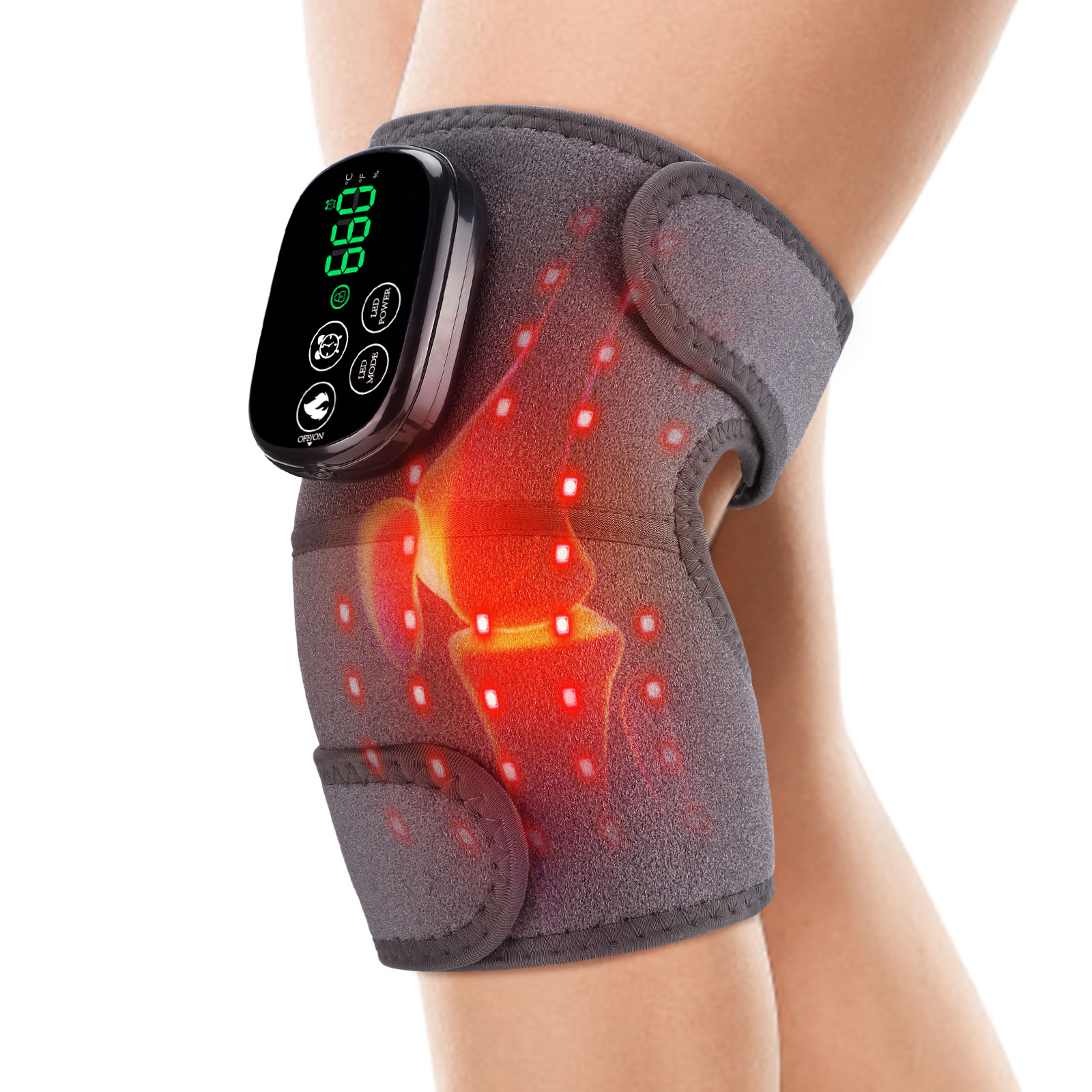 Red Light Knee Brace for Worko - Smart Knee Wrap review and price